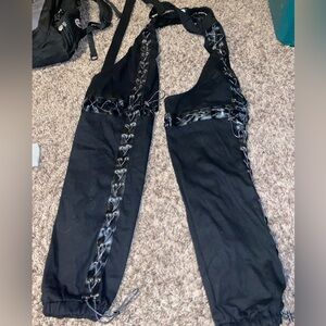EDM Rave chaps pants
